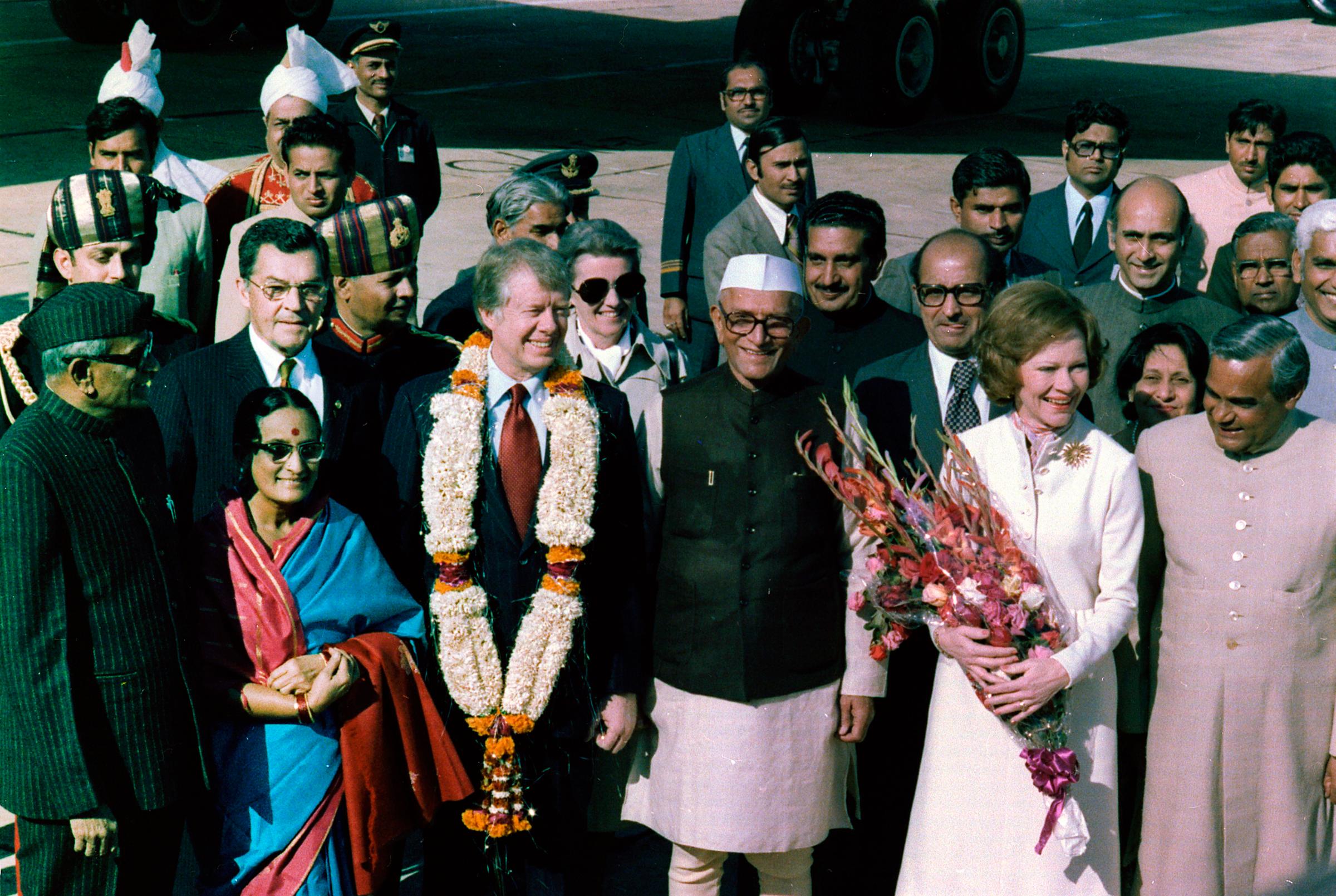 January 1978 visit of US President Jimmy Carter to India.