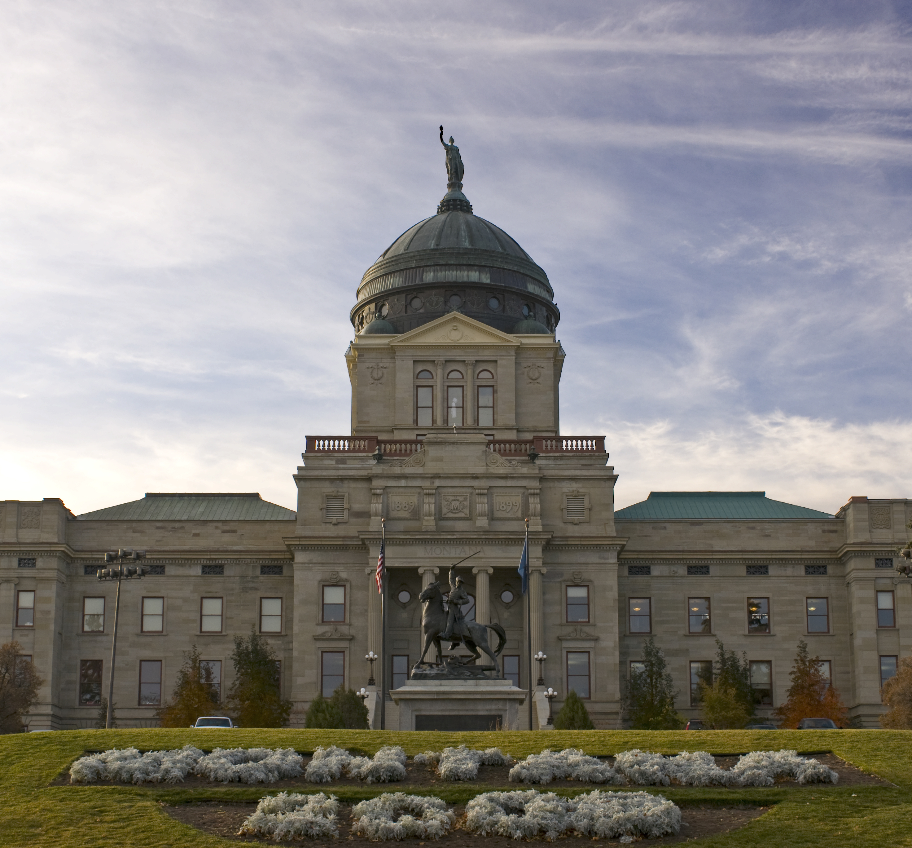 The Montana state capitol building located in Helena, Montana. (Education Images—Universal Images Group via Getty Images)