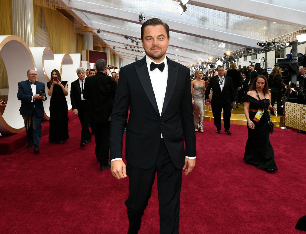 Leonardo DiCaprio at the 2020 Oscars