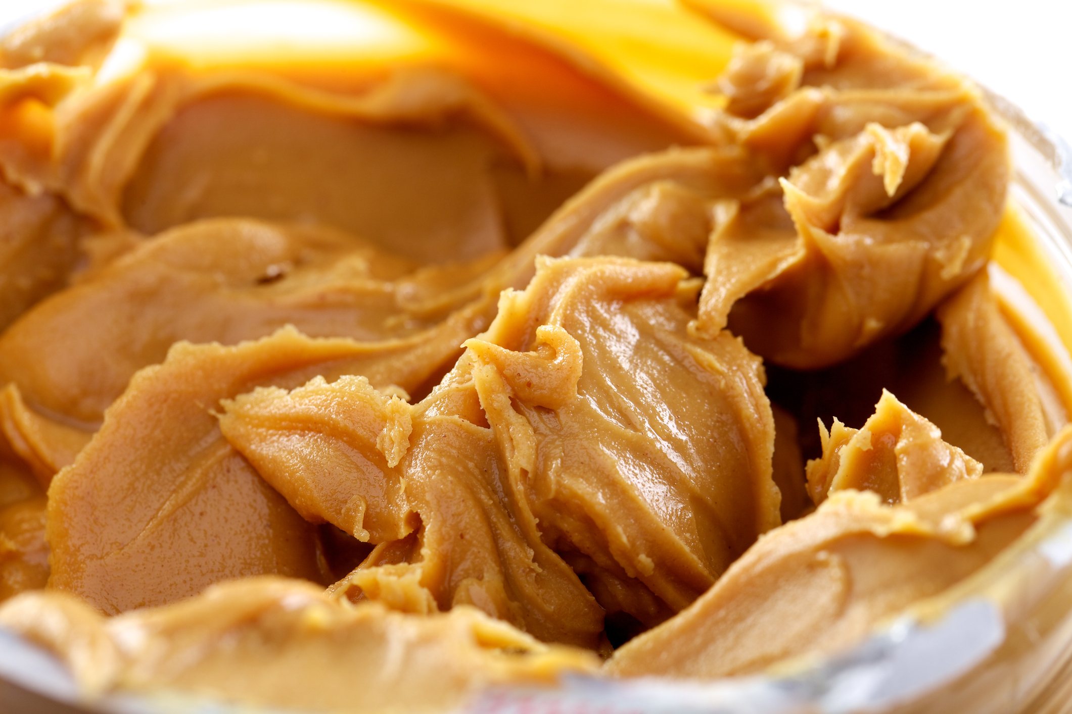 close-up creamy peanut butter (Getty Images)