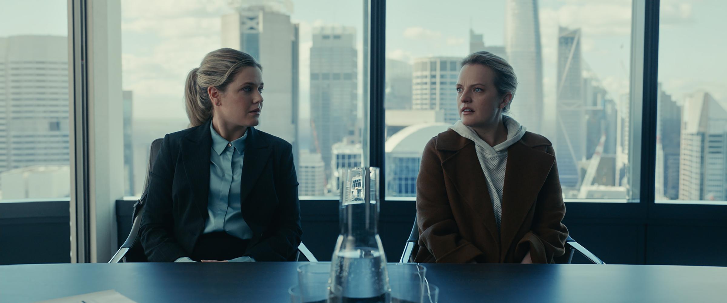 Emily Kass (Harriet Dyer) and Cecilia Kass (Elisabeth Moss) in "The Invisible Man," written and directed by Leigh Whannell.