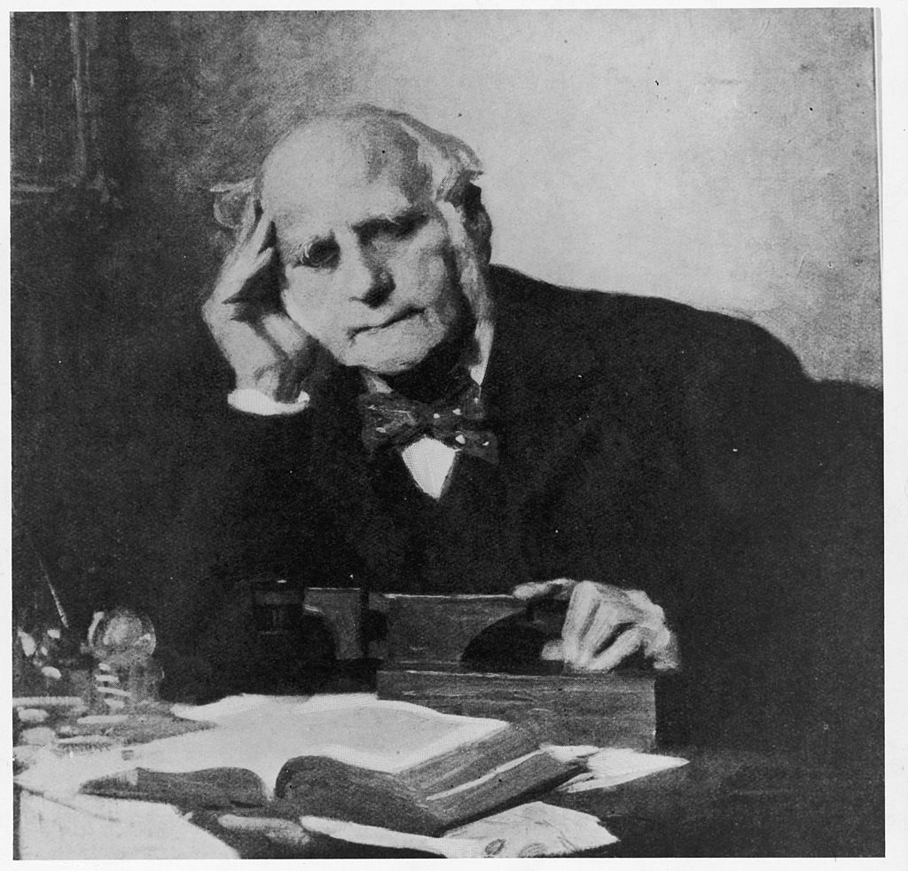 Scientist Sir Francis Galton (1822-1911)