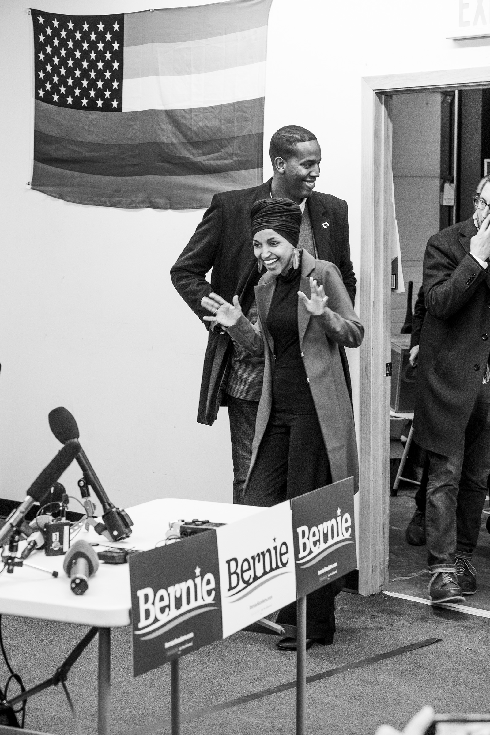 aunch at the Bernie 2020 Des Moines Field Office, Jan. 30, 2020. (Devin Yalkin for TIME L)