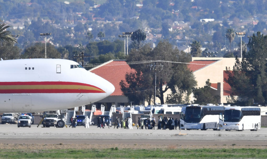 Coronavirus Evacuees Will Spend At Least 3 Days At Riverside County Air Base"n