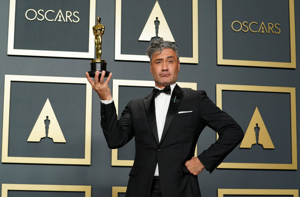 HOLLYWOOD, CALIFORNIA - FEBRUARY 09: Taika Waititi, winner of Best Adapted Screenplay for "Jojo Rabbit," poses in the press room during the 92nd Annual Academy Awards at Hollywood and Highland on February 09, 2020 in Hollywood, California. (Photo by Rachel Luna/Getty Images) (Getty Images&mdash;2020 Getty Images)
