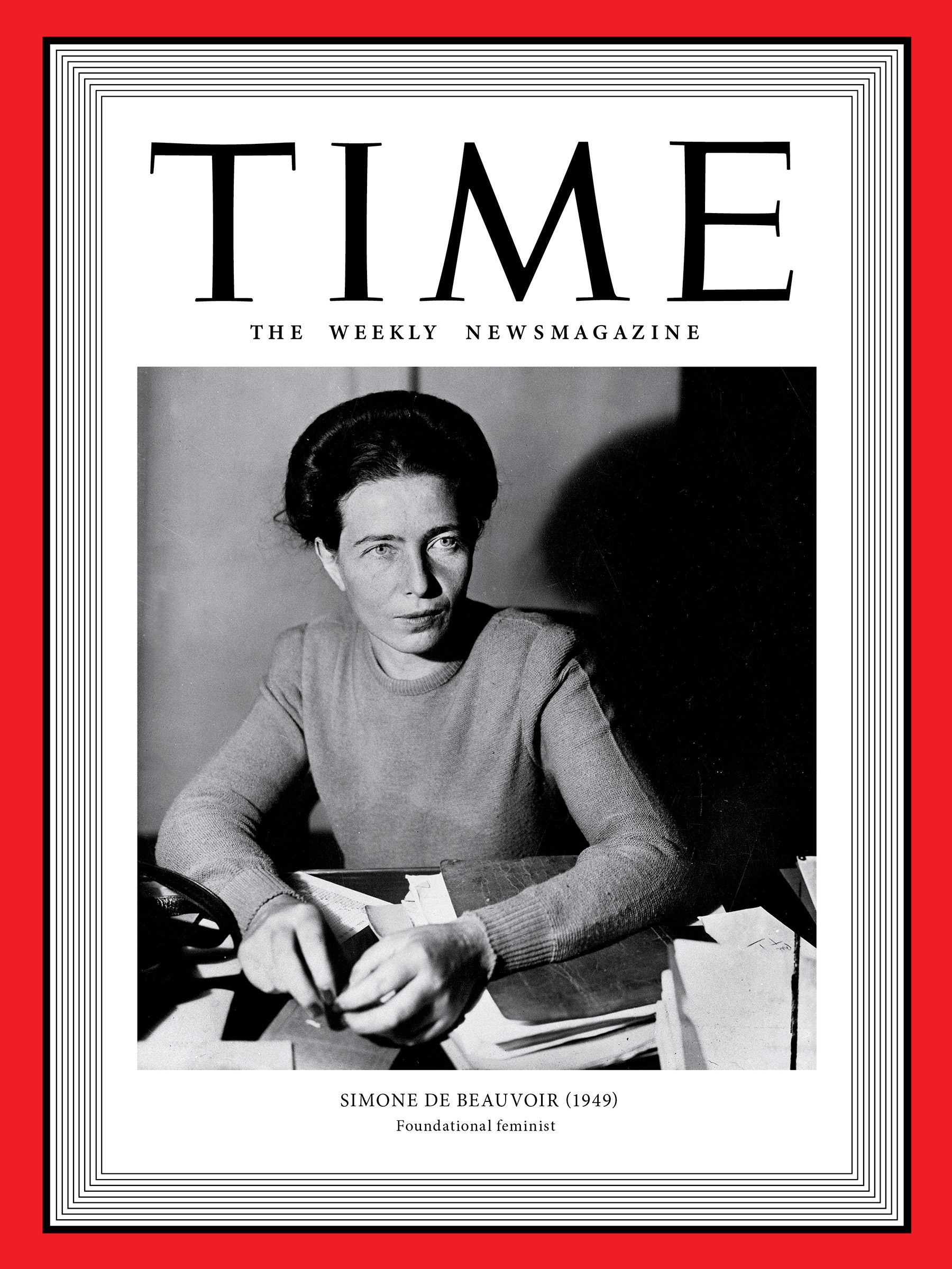 Women of the Year: 1949 Simone de Beauvoir