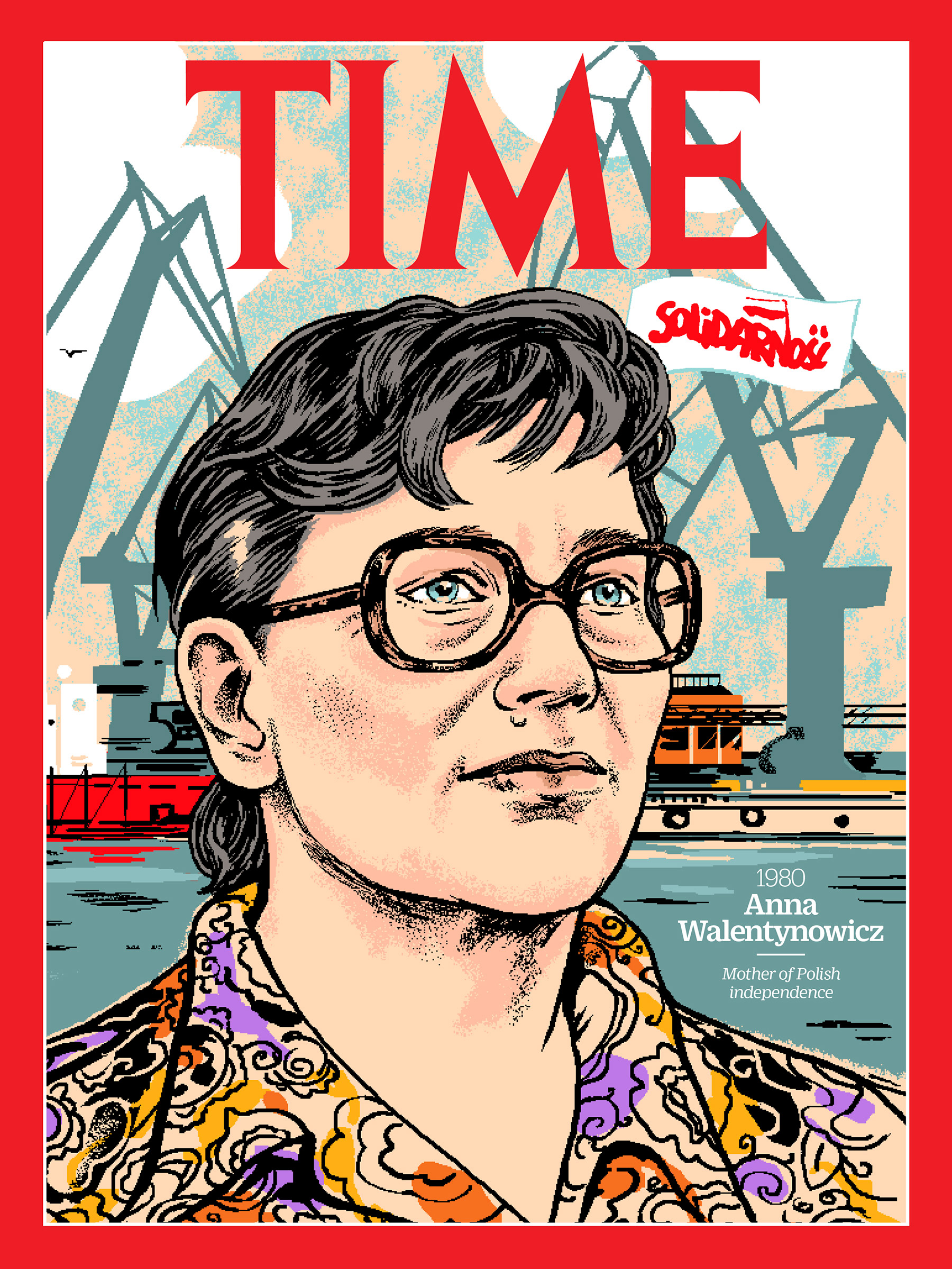 <a href="https://fineartamerica.com/featured/anna-walentynowicz-1980-time.html"><strong>Buy the cover art→</strong></a> (Illustration by Agata Nowicka for TIME)