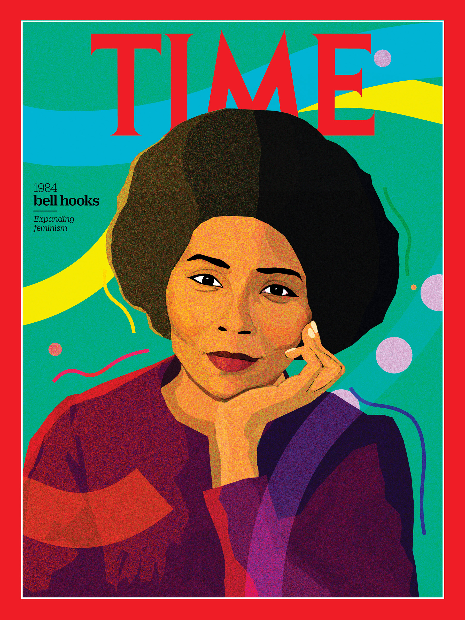 <a href="https://fineartamerica.com/featured/bell-hooks-1984-time.html"><strong>Buy the cover art→</strong></a> (Art by Monica Ahanonu for TIME)