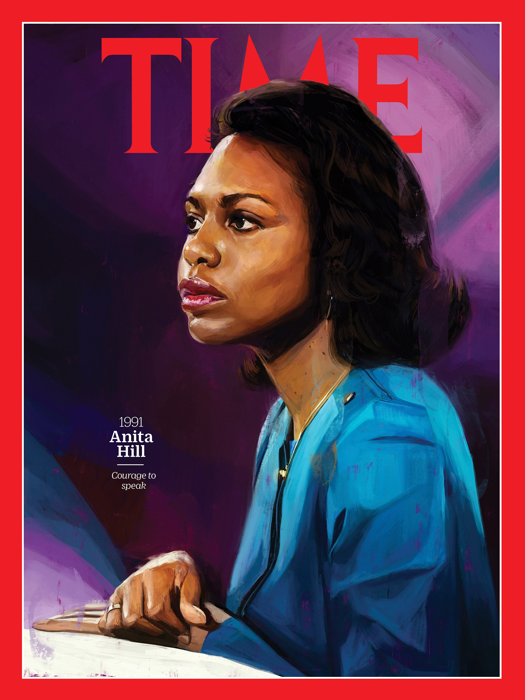 <a href="https://fineartamerica.com/featured/anita-hill-1991-time.html"><strong>Buy the cover art→</strong></a> (Art by Alexis Franklin; Mark Reinstein—Corbis/Getty)