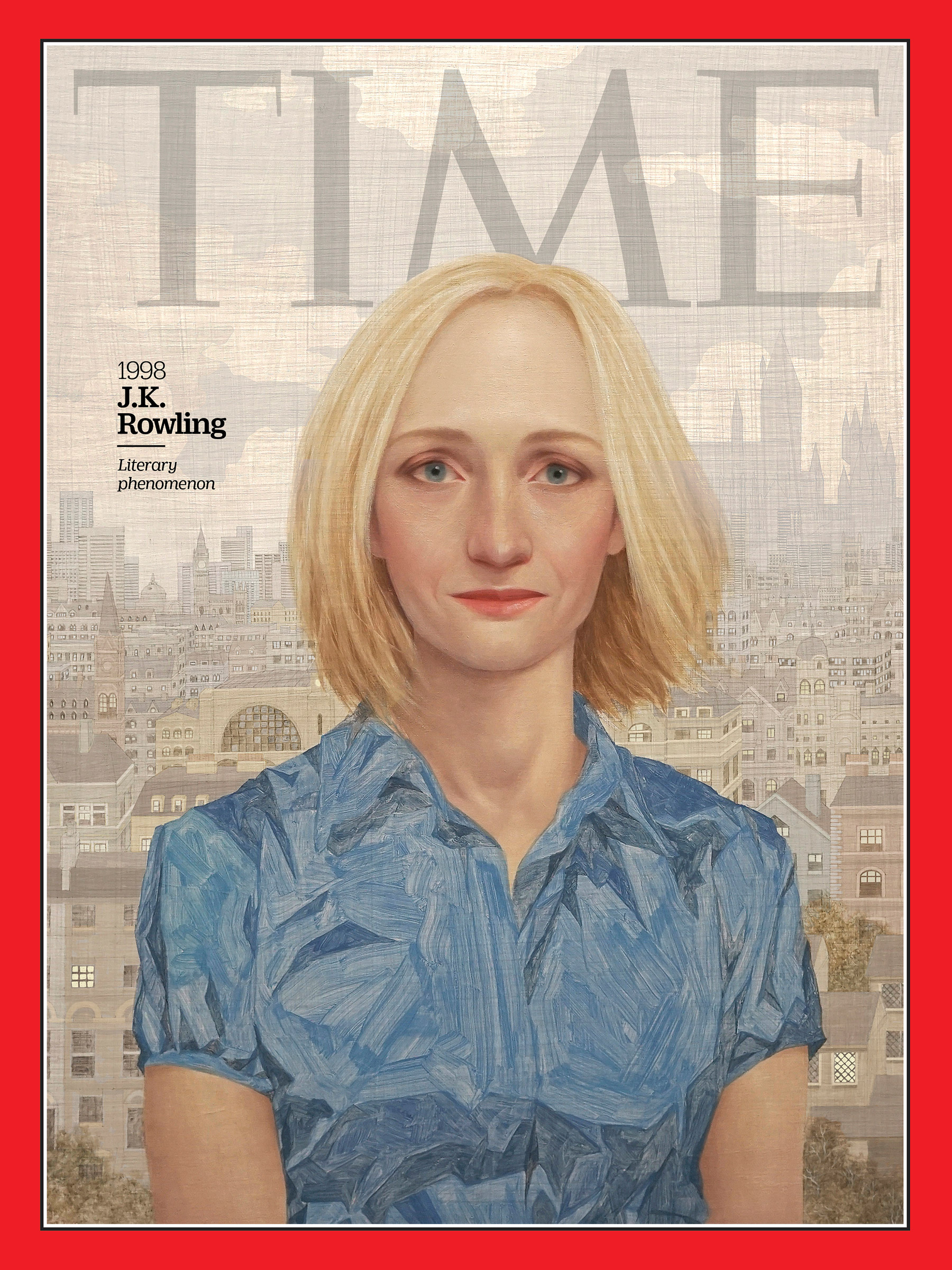 <a href="https://fineartamerica.com/featured/jk-rowling-1998-time.html"><strong>Buy the cover art→</strong></a> (Illustration by Lu Cong for TIME)