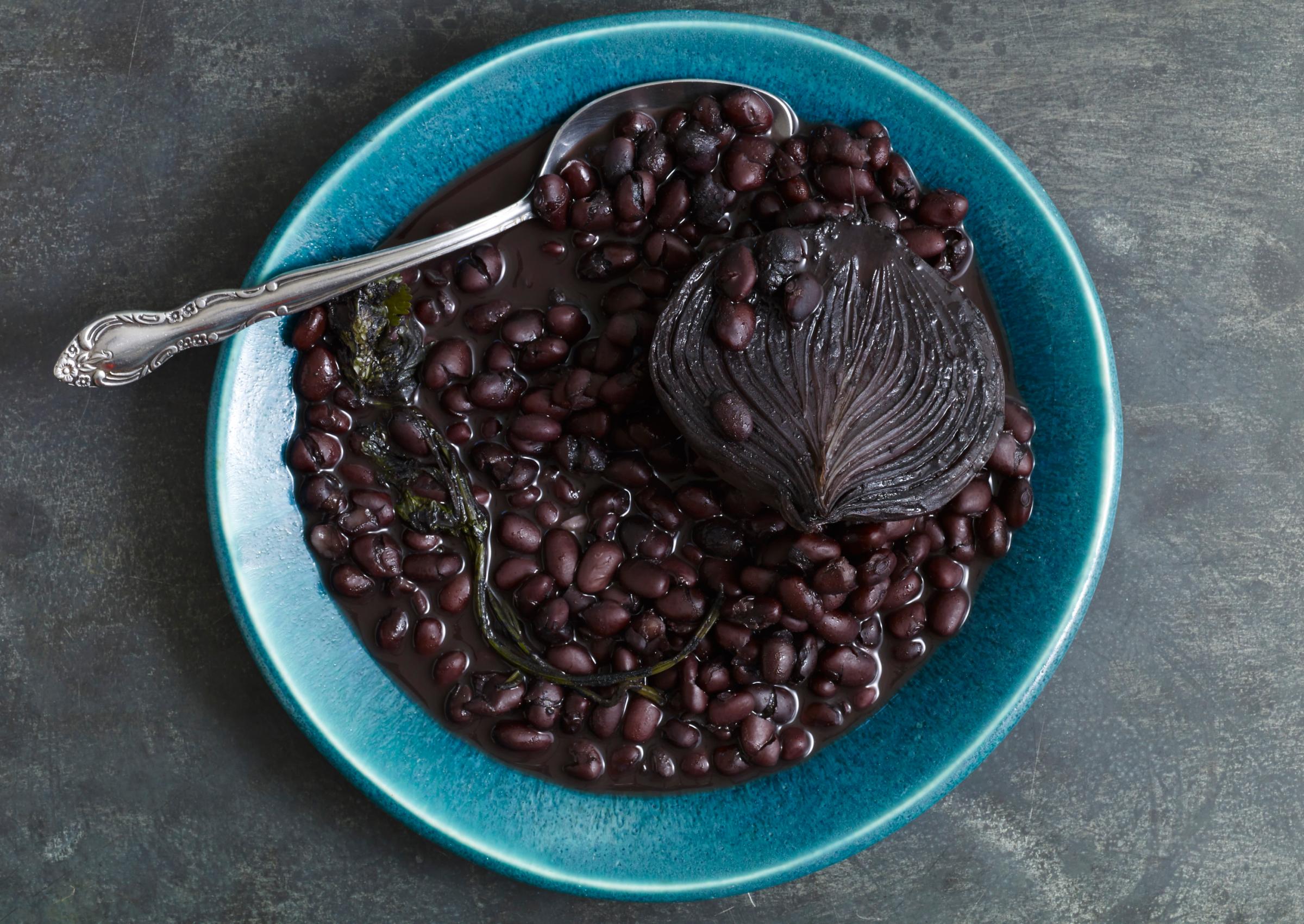 Pati Jinich's Black Beans from the Pot
