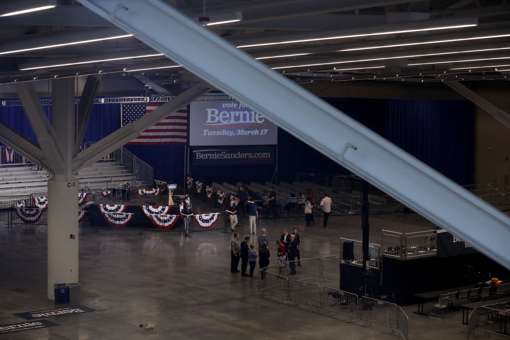Bernie Sanders Cancels Cleveland Primary Night Event Over Coronavirus Fears