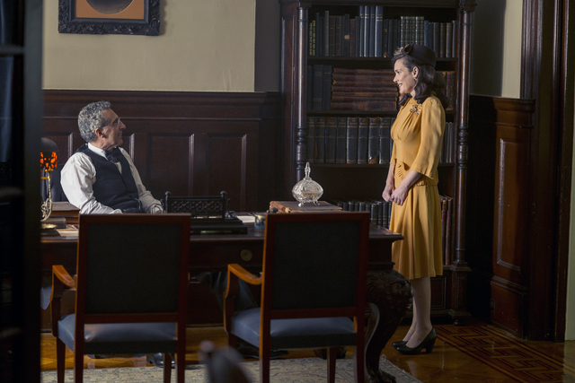 John Turturro and Winona Ryder in 'The Plot Against America' (Michele K. Short/HBO)
