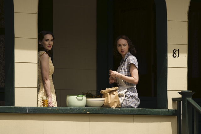 Winona Ryder, left, and Zoe Kazan in 'The Plot Against America' (Michele K. Short/HBO)
