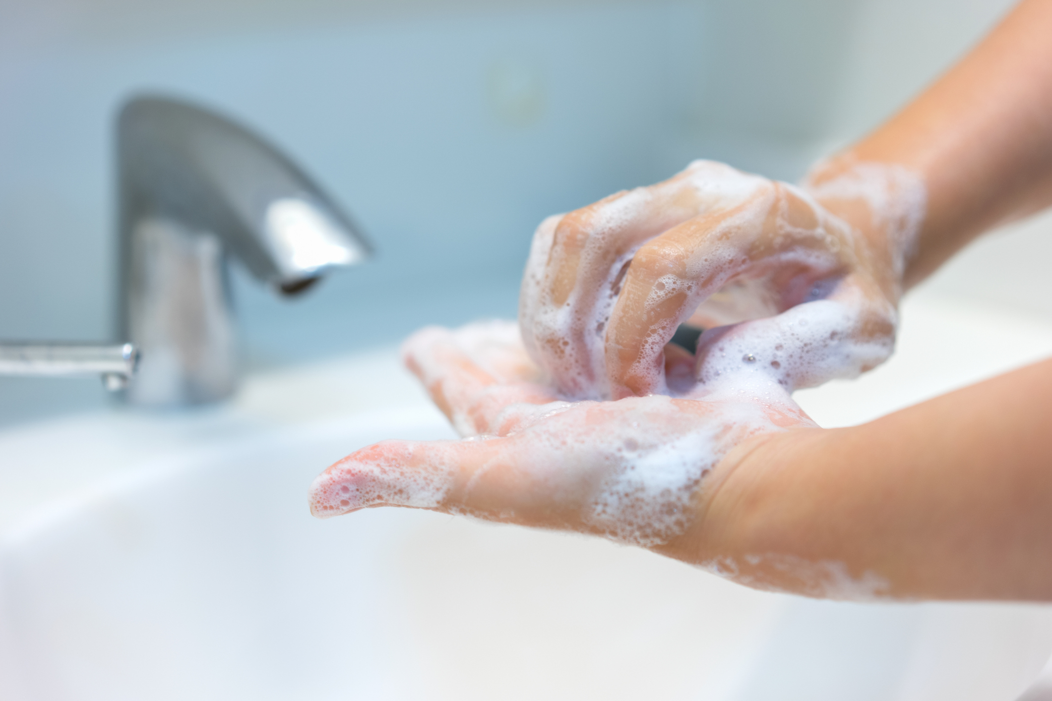شستن دست ها به هنگام کرونا