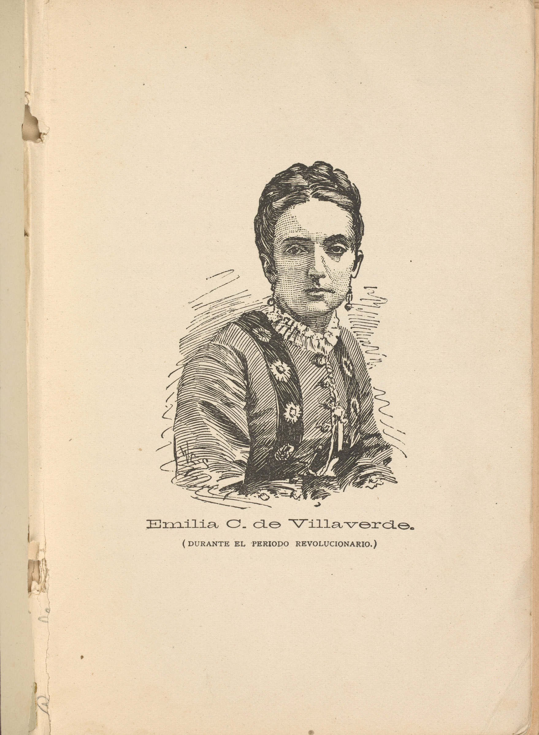 Portrait of Emilia Casanova de Villaverde, 1874. (The New York Public Library)