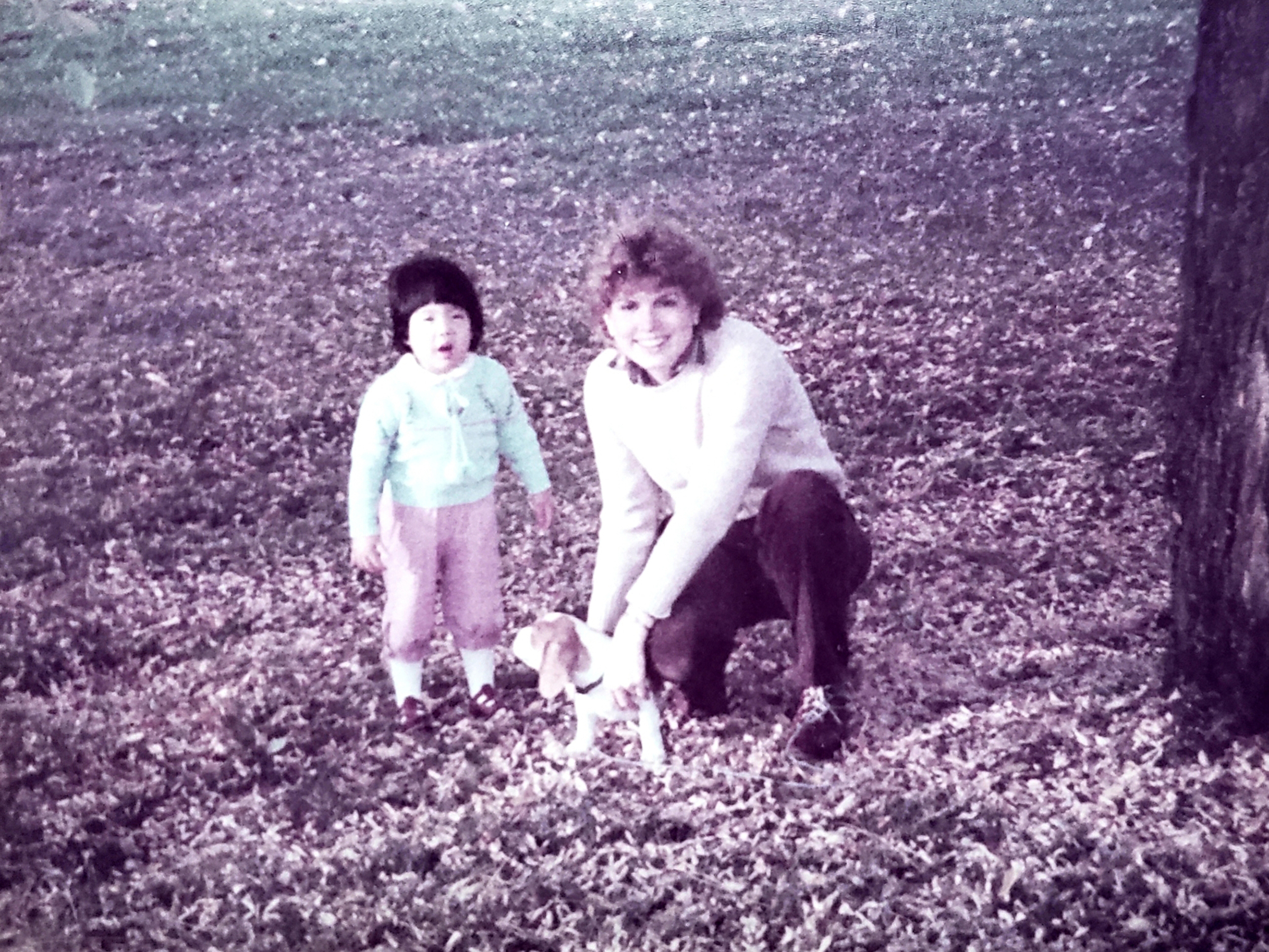 The author and her mother, photographed in Oregon in the 1980s. (Courtesy Nicole Chung)