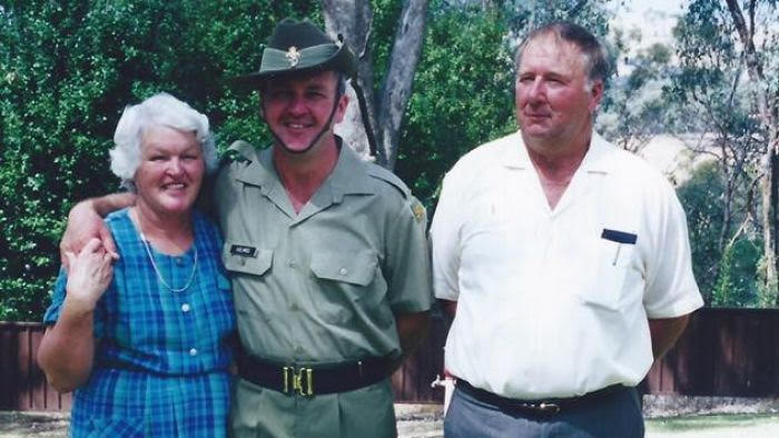 Rosalee Clark's mother, brother, and stepfather. (Courtesy of Rosalee Clark)