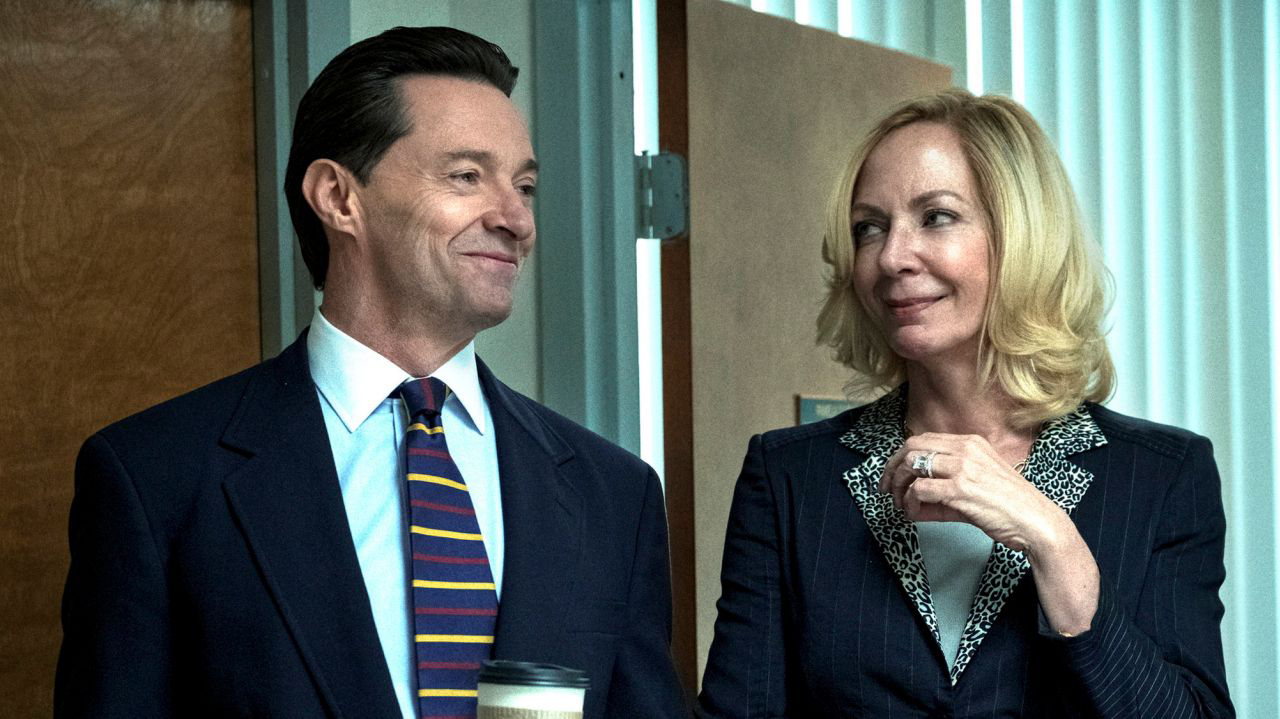 Hugh Jackman and Allison Janney star in HBO's 'Bad Education'. (HBO)