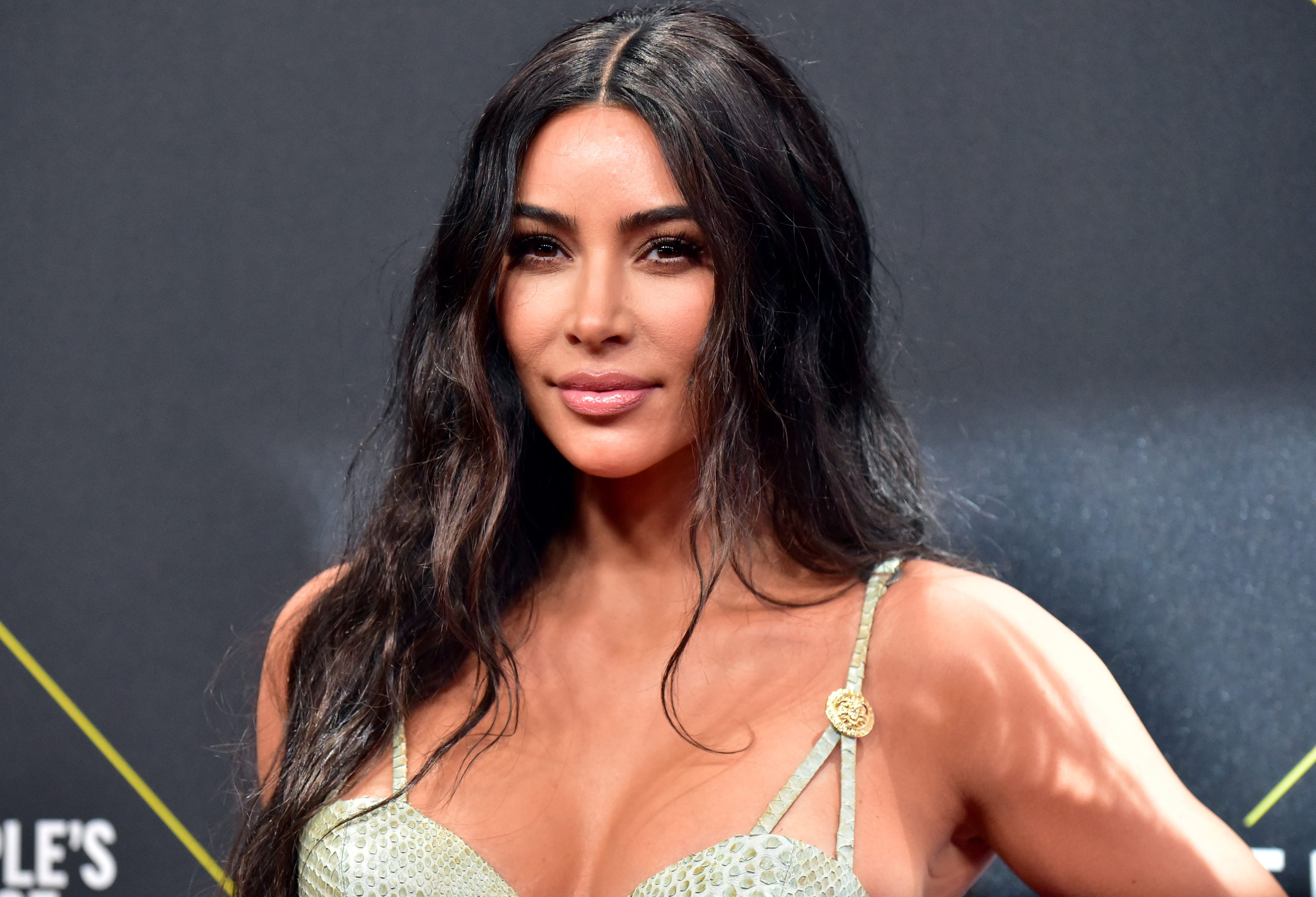 Kim Kardashian attends the 2019 E! People's Choice Awards on Nov. 10, 2019 in Santa Monica, California. (Rodin Eckenroth—WireImage/Getty Images)