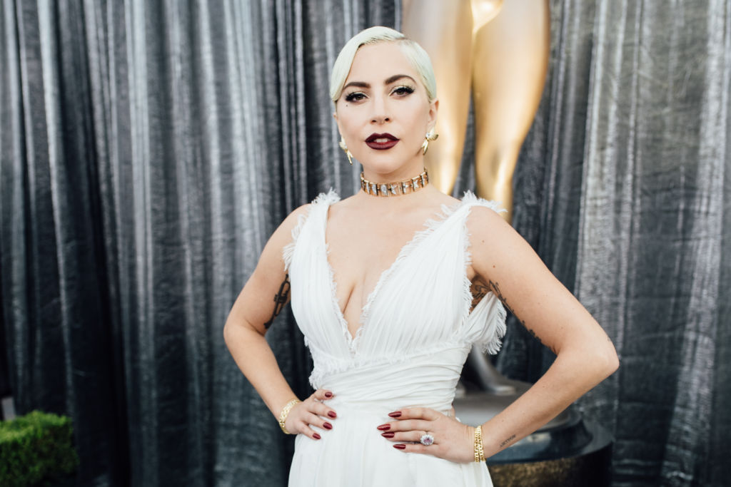 Lady Gaga arrives at the 25th annual Screen Actors Guild Awards at The Shrine Auditorium on January 27, 2019 in Los Angeles, California. (mma McIntyre/Getty Images for Turner)