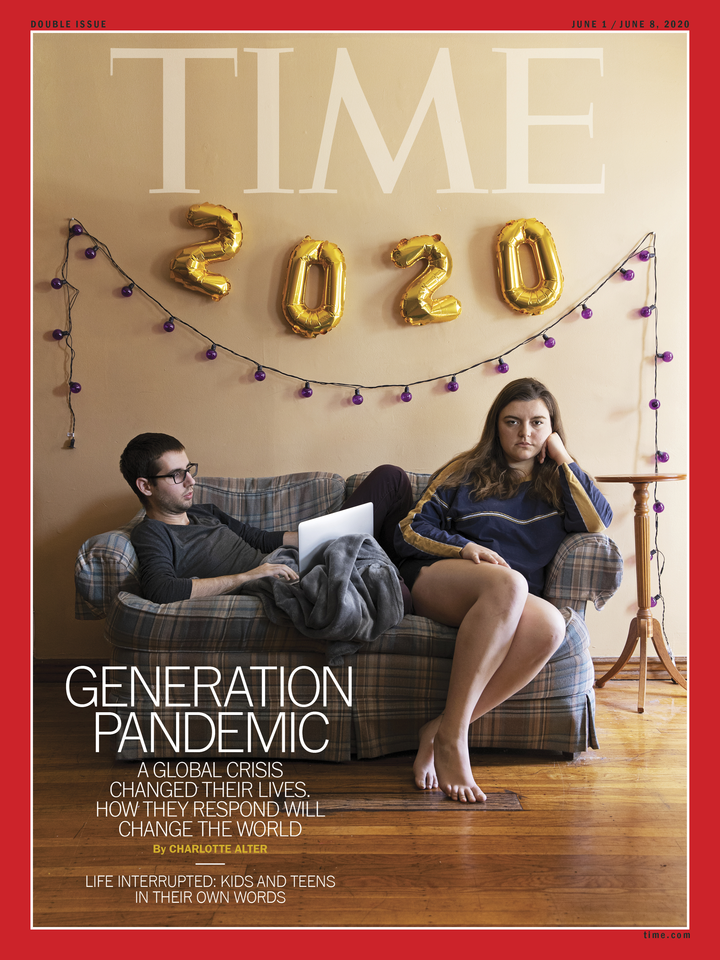 Generation Pandemic Time Magazine Cover