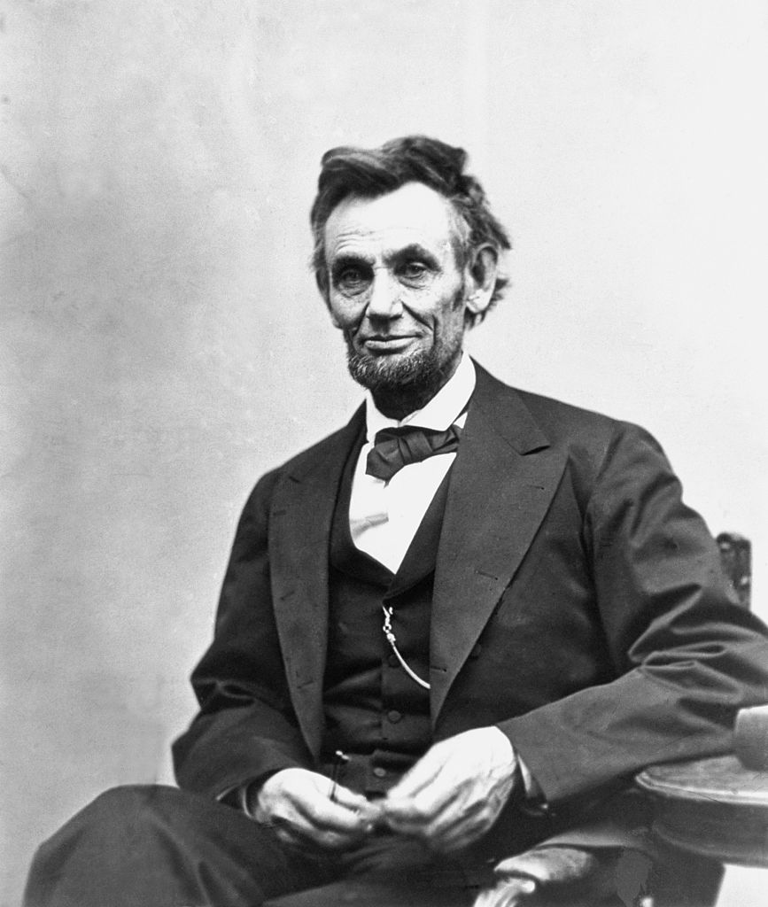 Abraham Lincoln (1809-1865), the sixteenth President of the United States, was president during the American Civil War of 1861-1865. (Corbis/Getty Images)