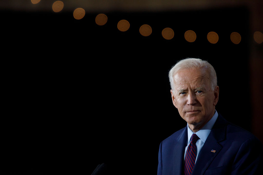 Democratic Presidential Candidate Joe Biden Speaks On White Nationalism In Iowa