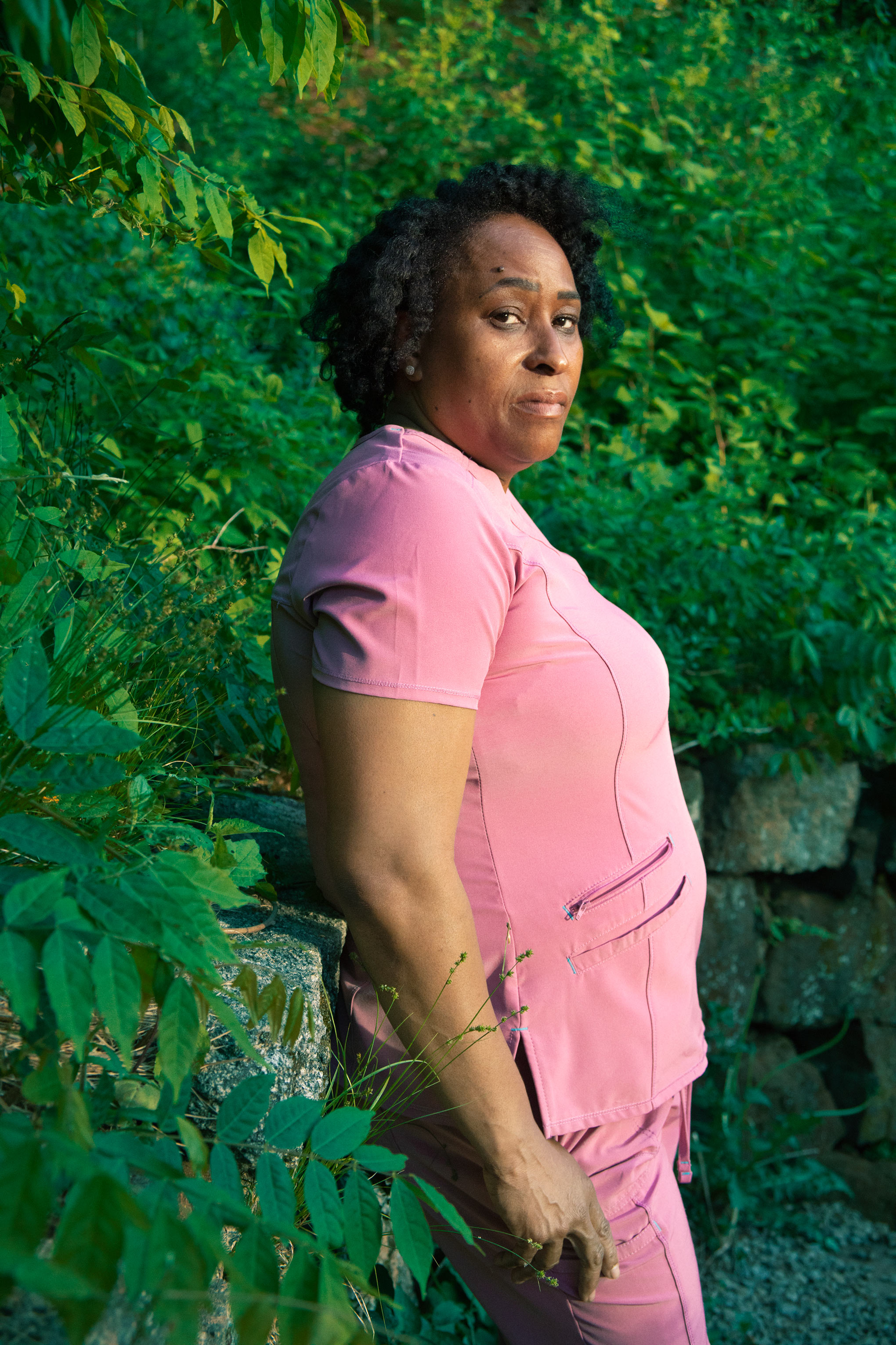 Tanya Beckford near her home in Manchester, Conn., on May 27. (Erik Madigan Heck for TIME)