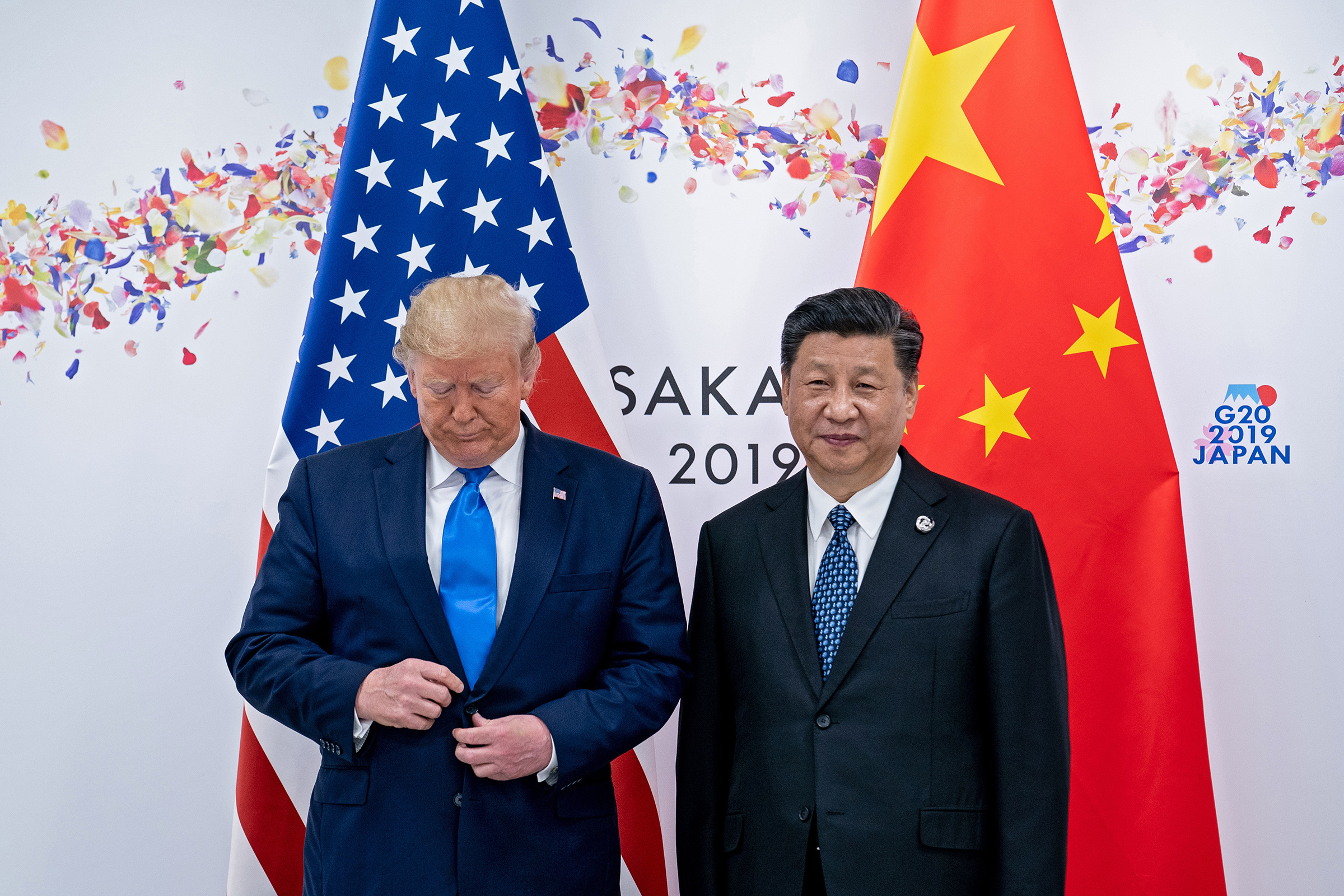 President Donald Trump and China's President Xi Jinping at the G20 Summit in Osaka, Japan, June 29, 2019 (Erin Schaff—The New York Times/Redux)