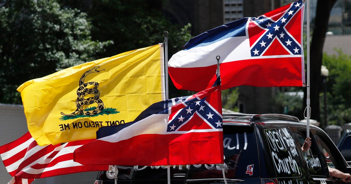 Walmart Says It Will Stop Displaying Confederate-Themed Mississippi State Flag thumbnail