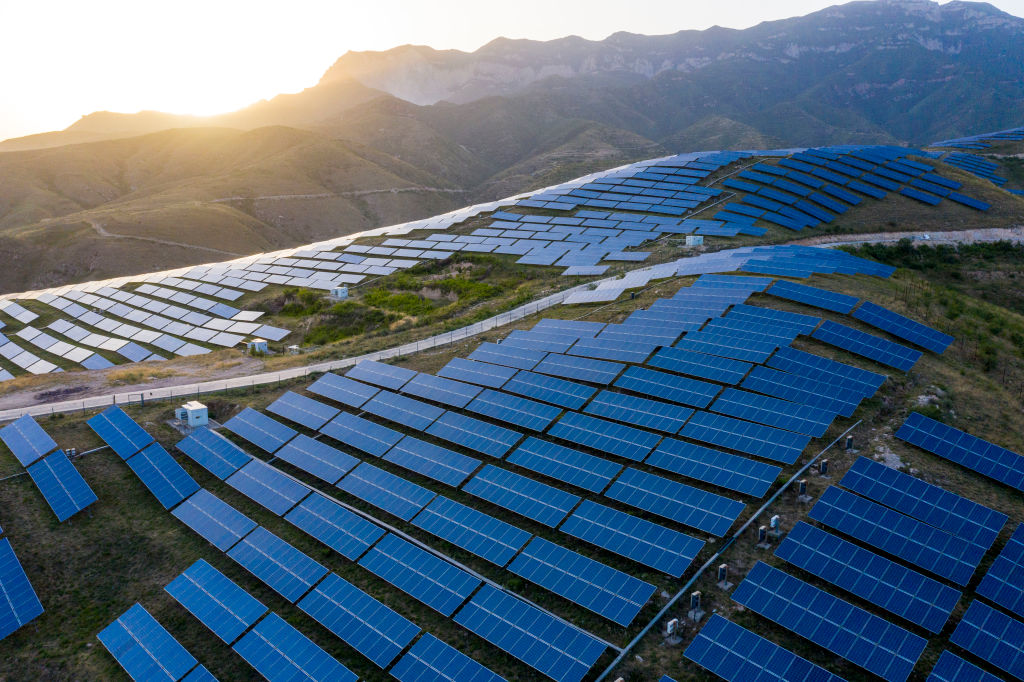 Solar Power Plant In Shanxi