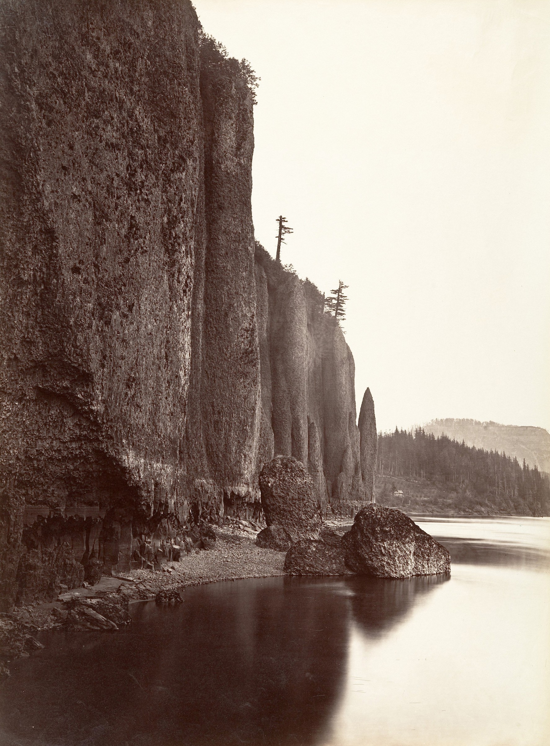The Columbia River in Oregon, photographed in 1867 (Sepia Times/Universal Images Gro—Copyright Sepia Times)