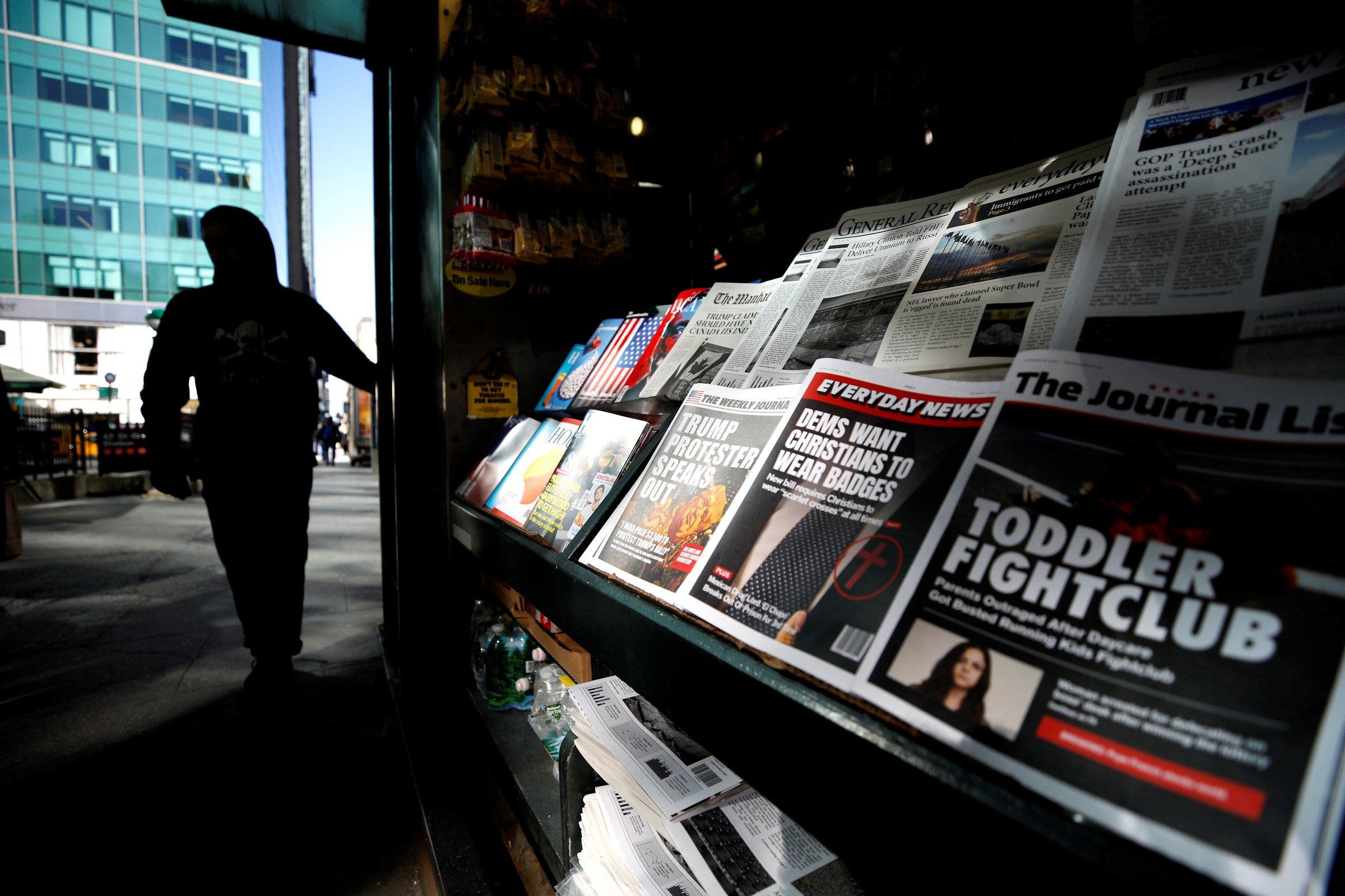 The Columbia Journalism Review's 'Misinformation news stand'