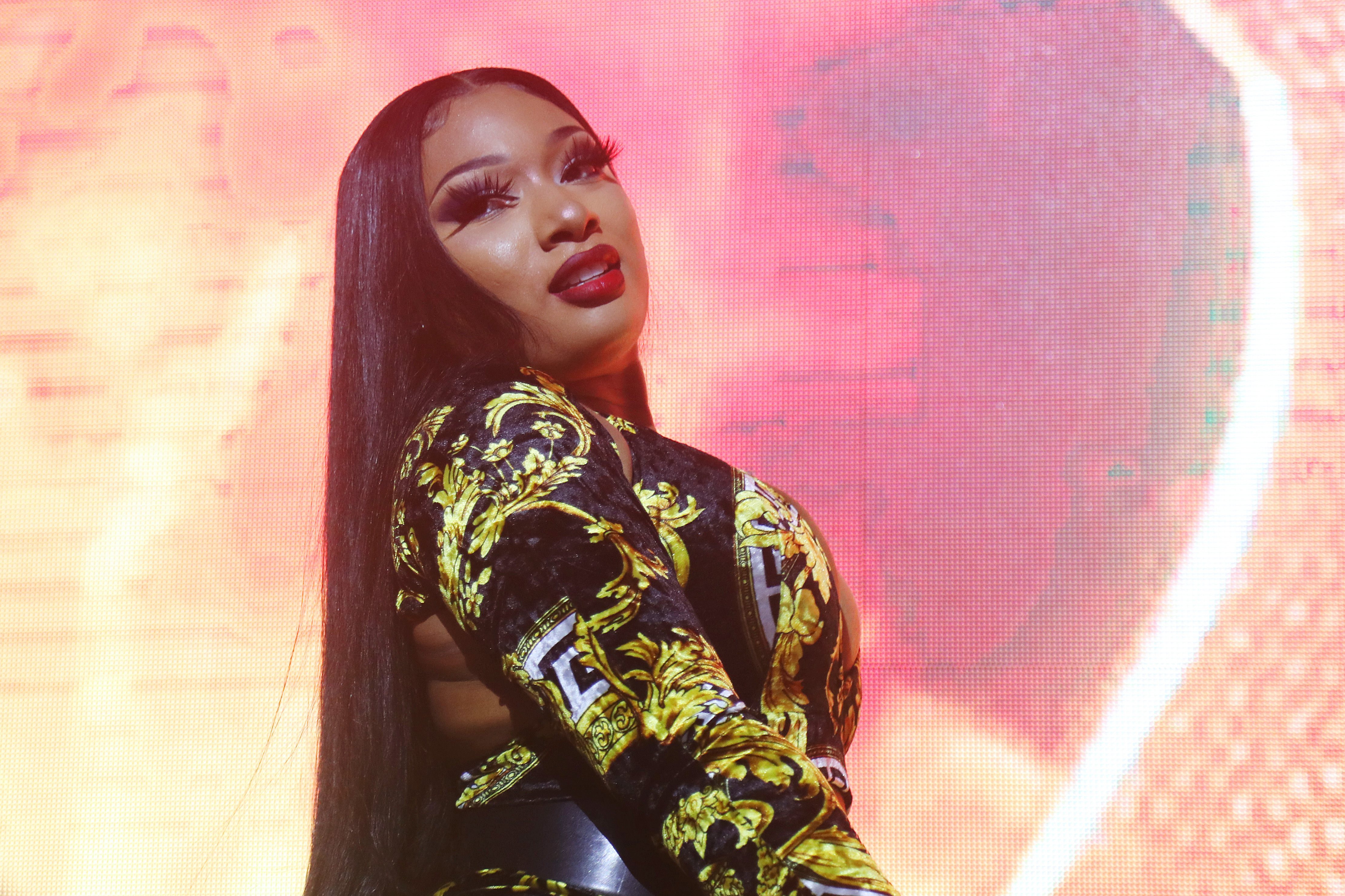Megan Thee Stallion performs in Miami, Fla., in February 2020. (Cassidy Sparrow—Getty Images)