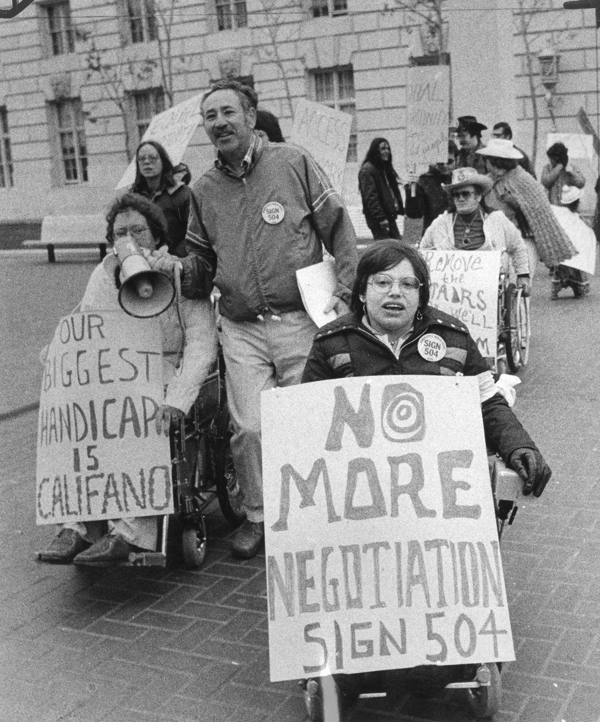 Heumann protests in 1977