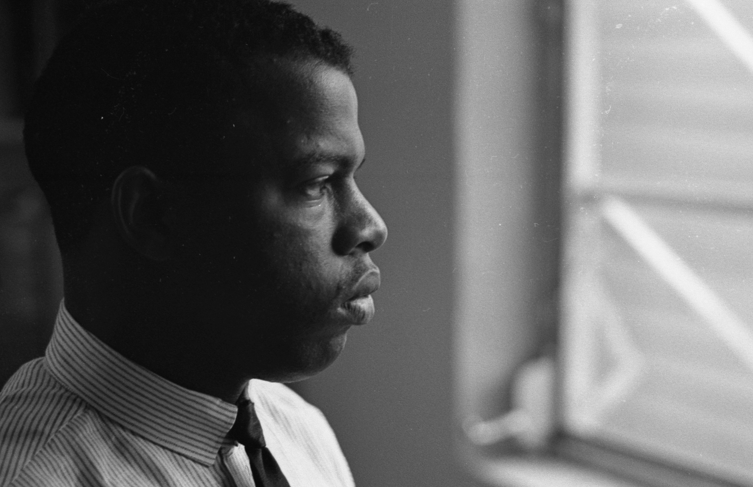 American Civil Rights activist (and future politician) John Lewis, chairman of the Student Non-Violent Coordinating Committee (SNCC), in an office in New York City, 1964. (Getty Images)