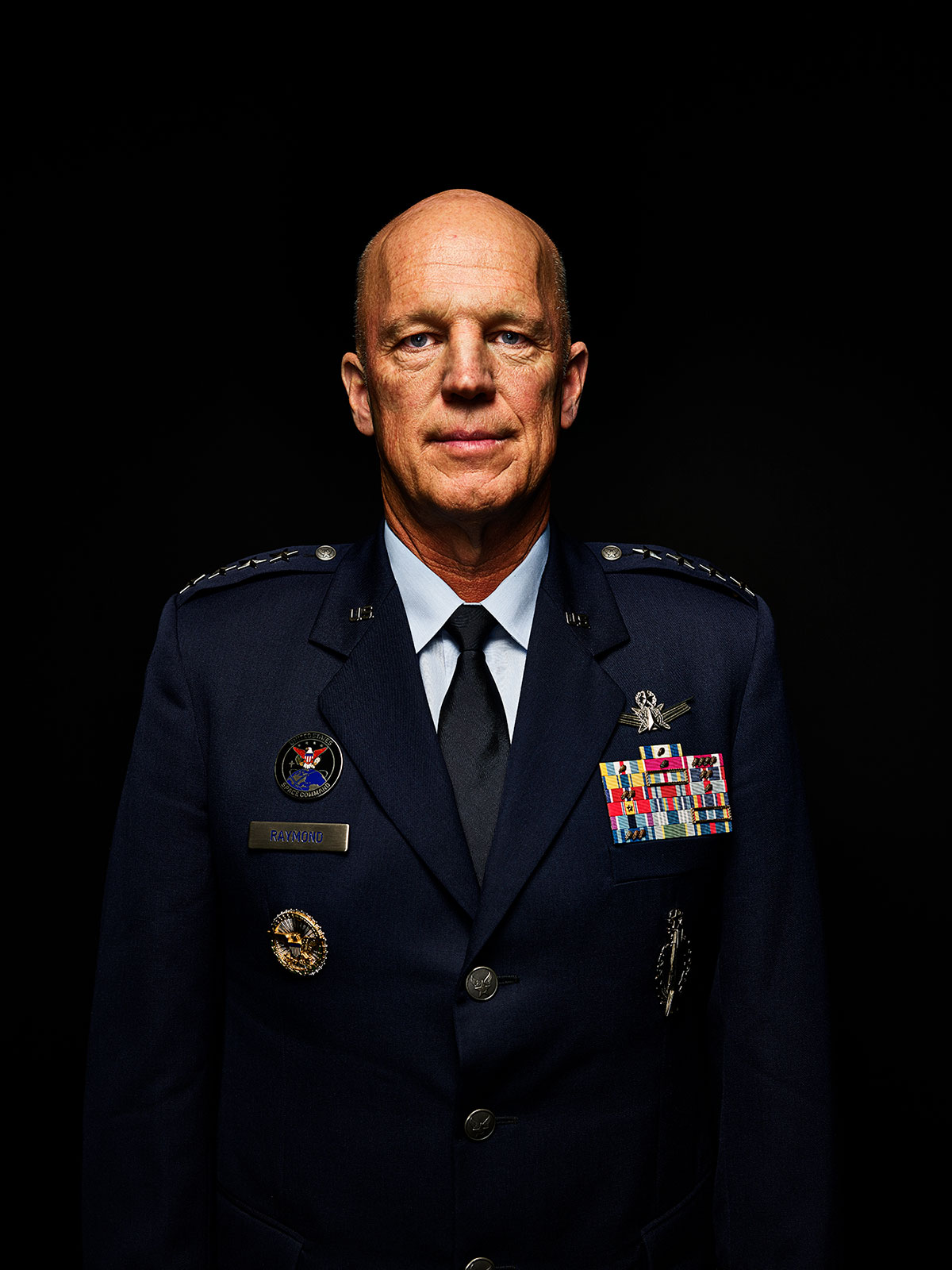 General John “Jay” Raymond, Space Force’s first commanding general, says space-based systems form the backbone of modern life. (Spencer Lowell for TIME)