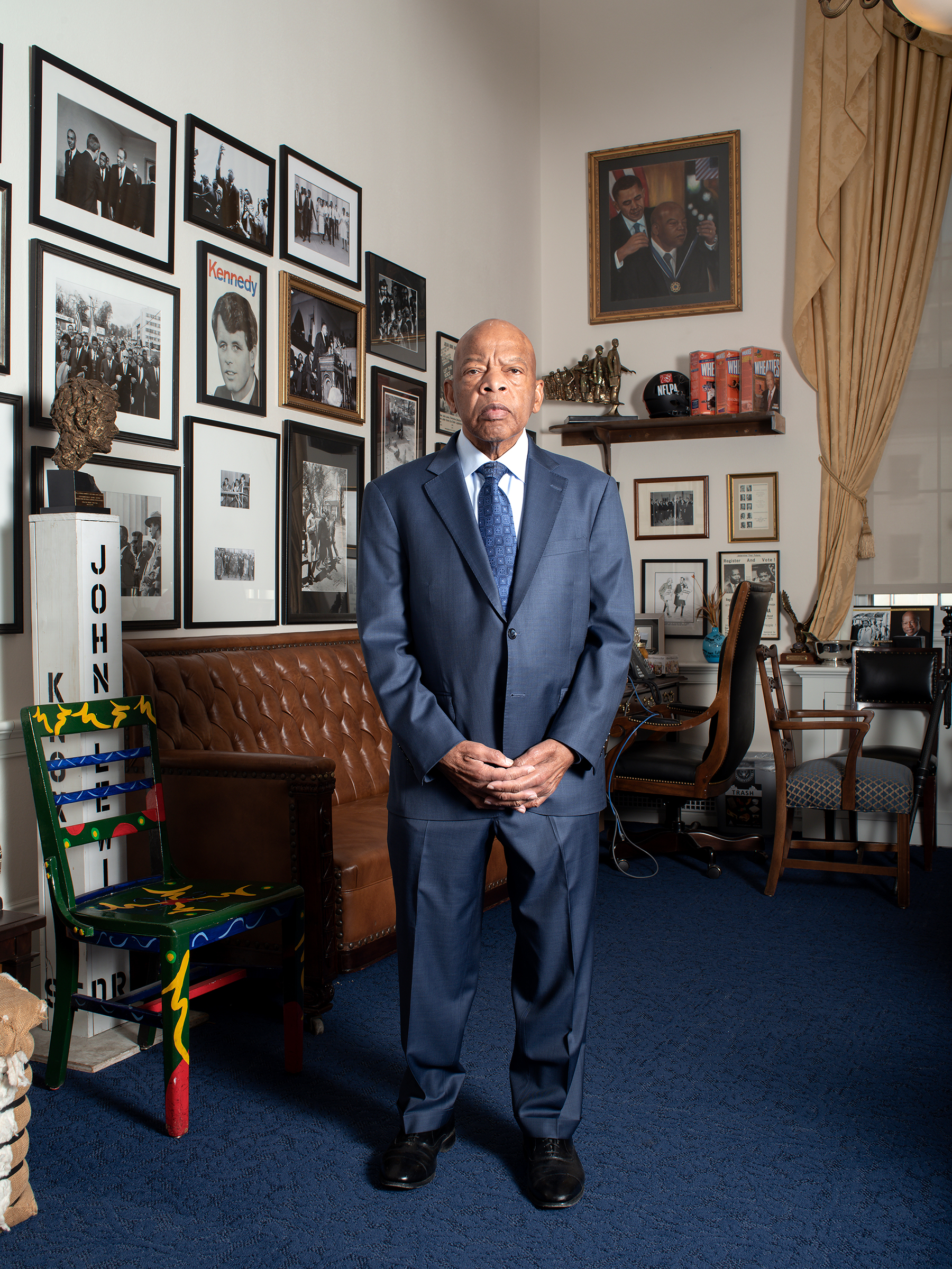 Among the greatest to farm the lands of liberation, John Lewis sits high in the American canon of heroes because his blood and tears watered the ground on which we now stand.