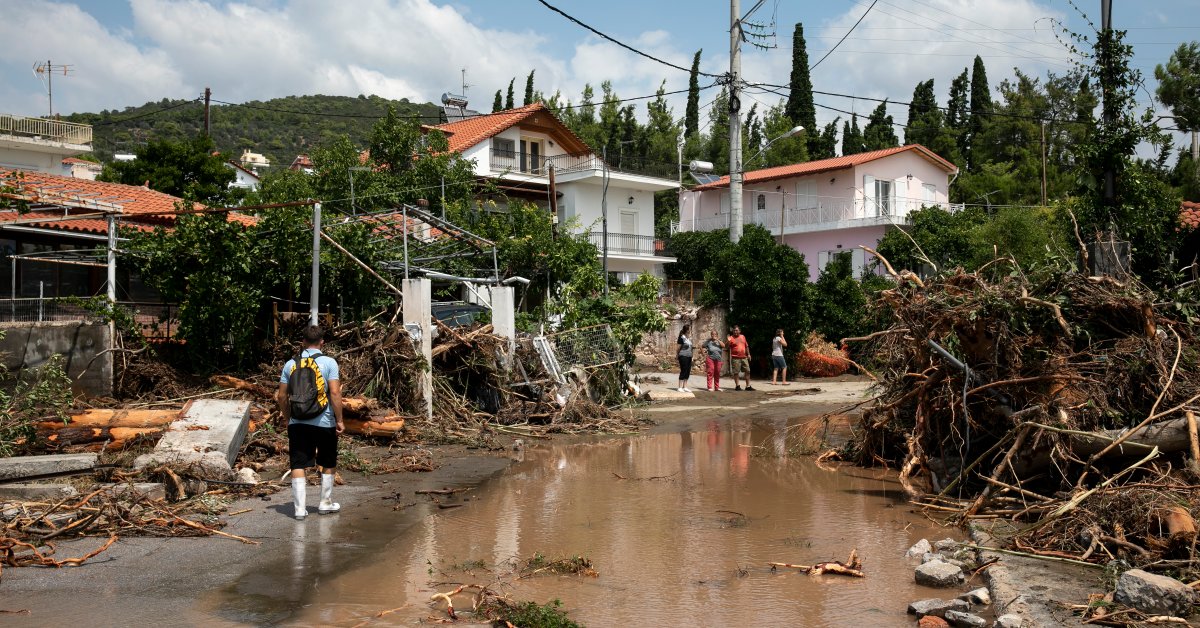 Storm Floods Greek Island, Leaving a Baby and 6 Others Dead | Time