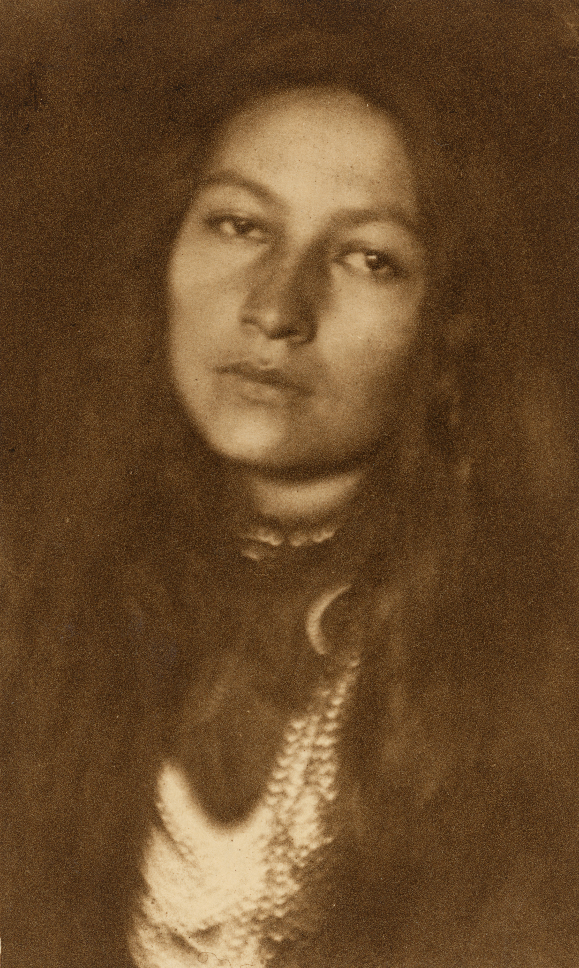 "Zitkala-sa" by Joseph T. Keiley, 1898 (printed 1901). (National Portrait Gallery, Smithsonian Institution)