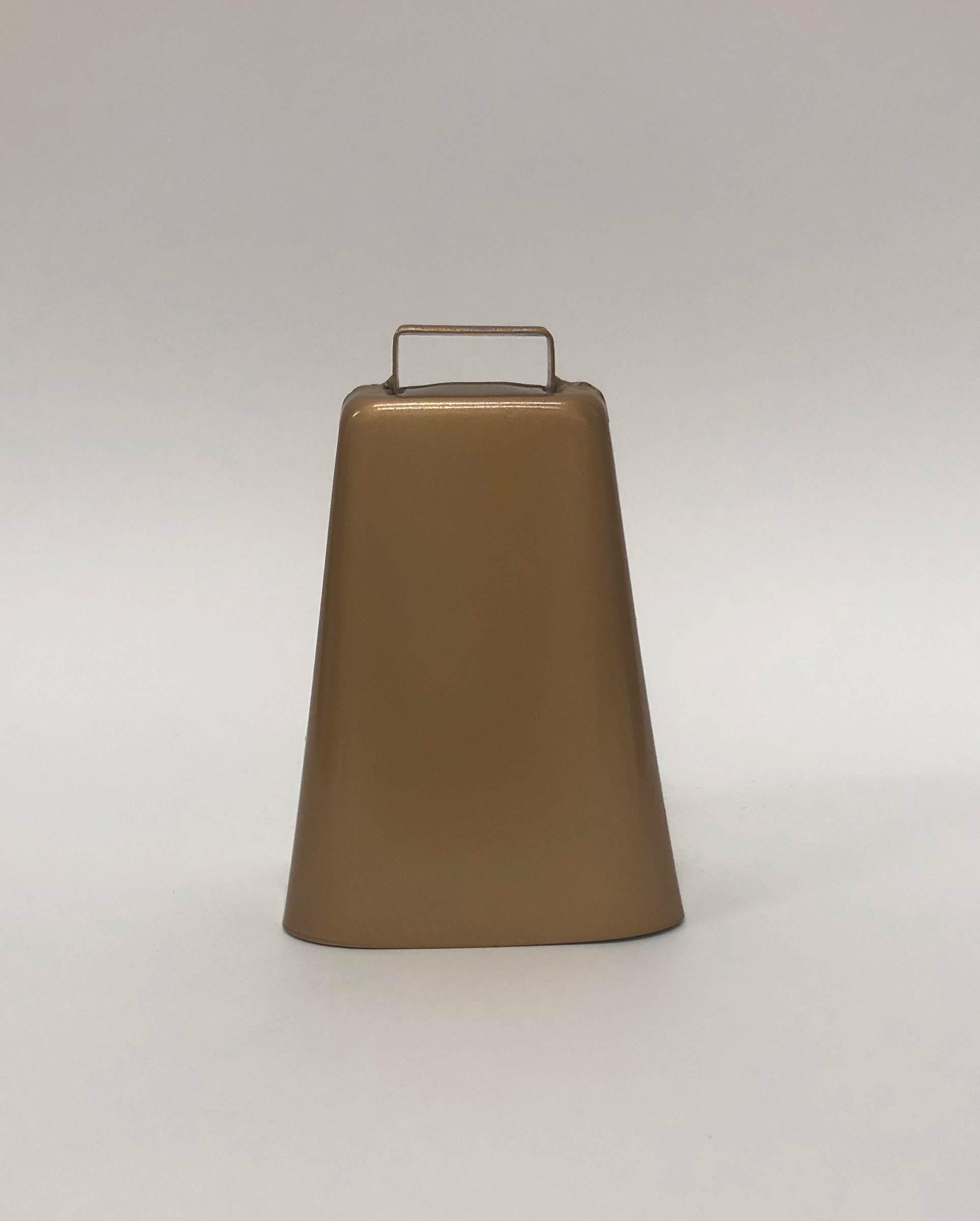The cowbell that staff at the Samaritan’s Purse field hospital in Central Park would ring every time they’d discharge a patient