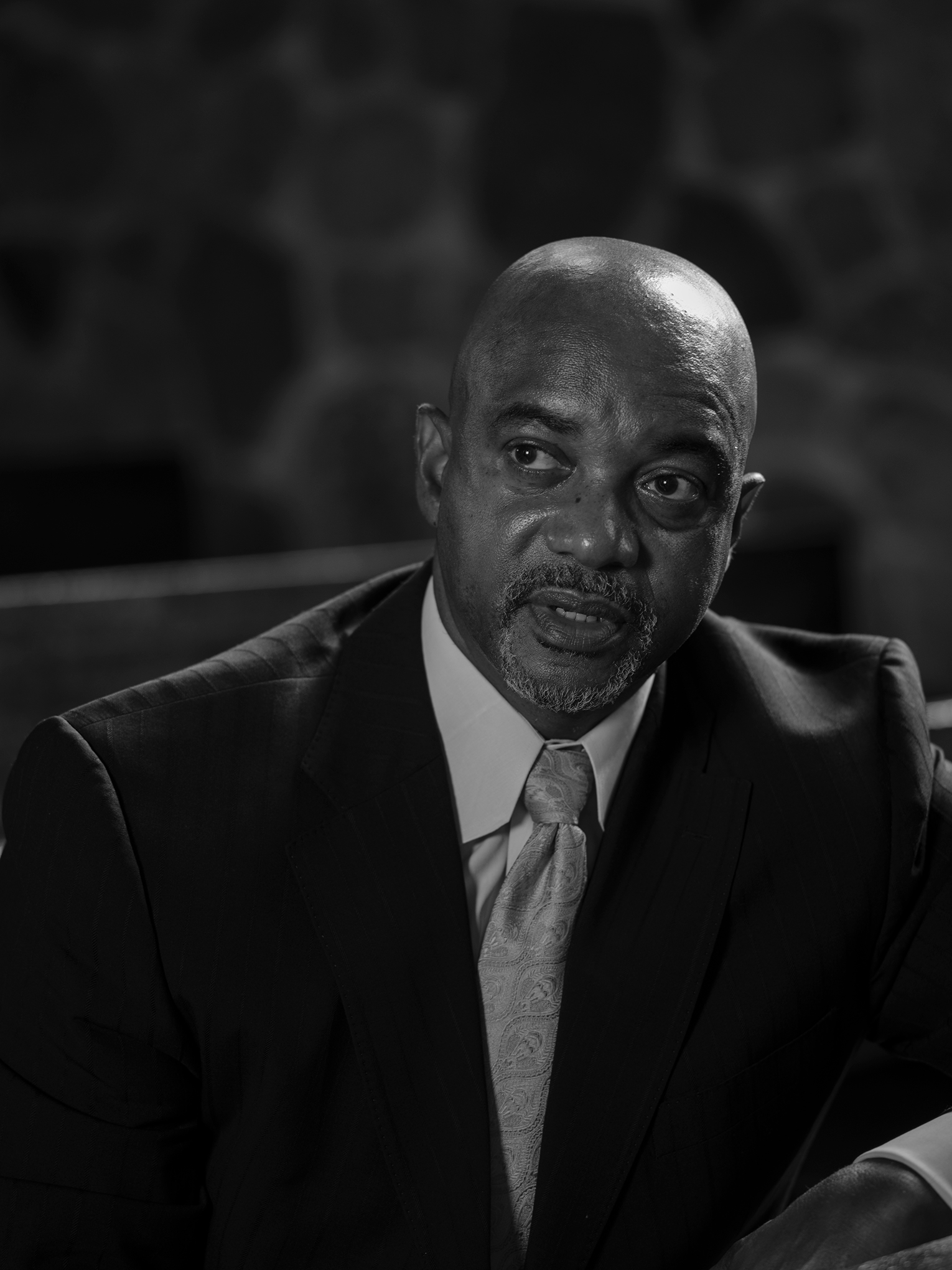 The Rev. Jerry McAfee relies on former and active Minneapolis gang members to stop violence. “All most people know is this: if you’ve got some issues going on in the community, you normally call that group, and somebody in there can get order, within the community.” (Rahim Fortune for TIME)