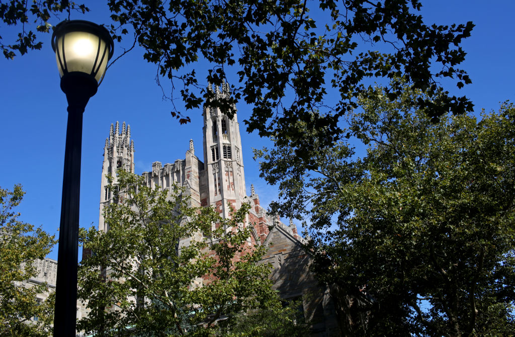 The Yale University campus in New Haven, Connecticut is seen on Sept. 27, 2018. (Yana Paskova&mdash;Getty Images)