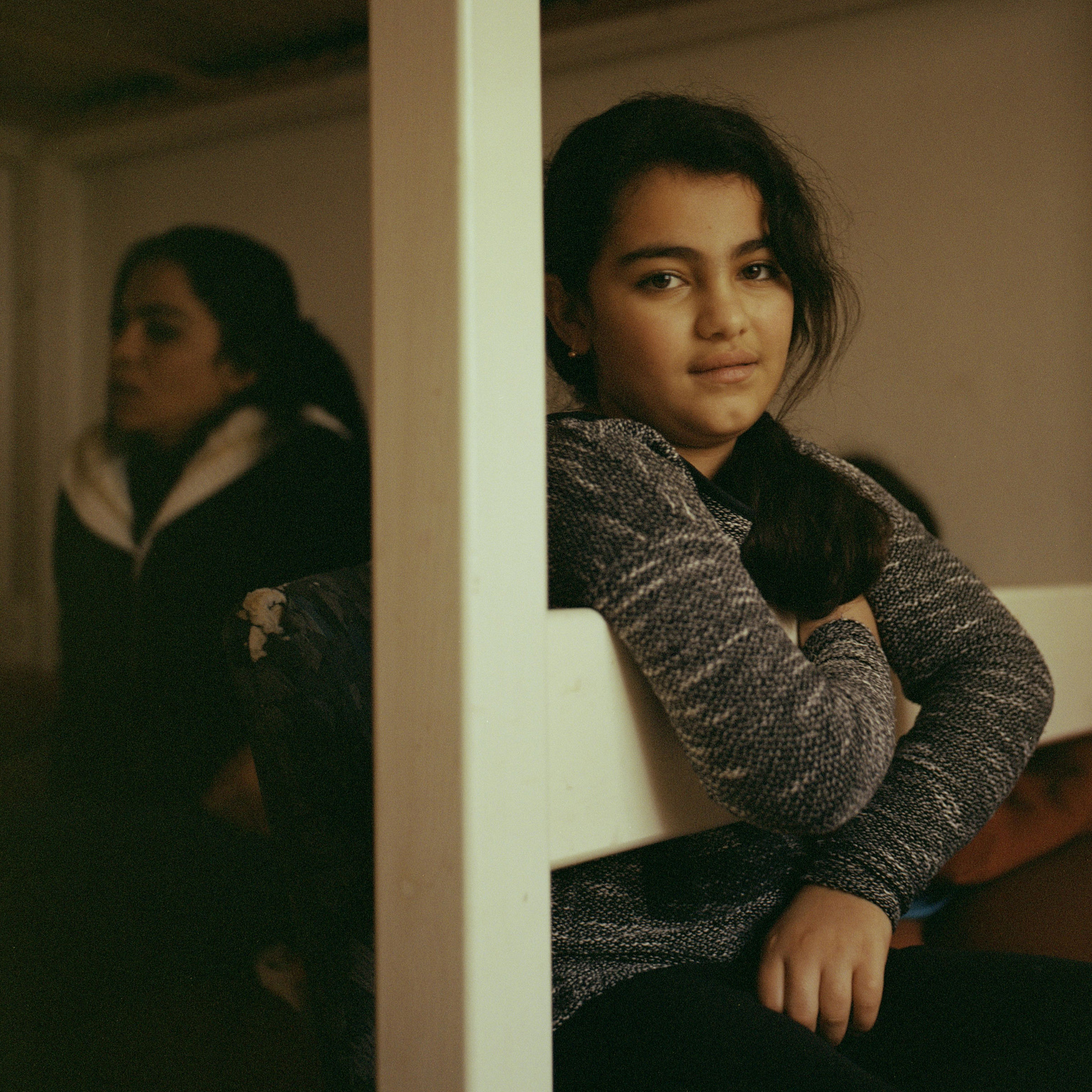Berivan, Hanan's 10-year-old daughter, at home. (Tori Ferenc—INSTITUTE for TIME)