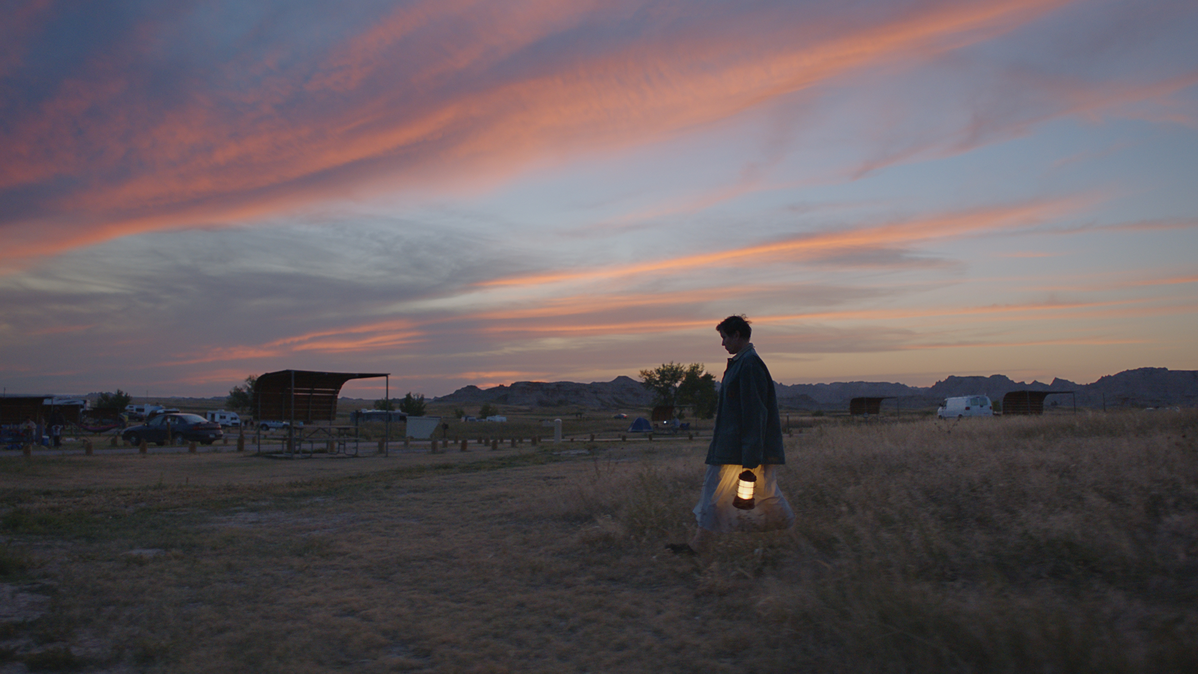 McDormand is houseless but not homeless in 'Nomadland' (Courtesy of SEARCHLIGHT PICTURES)