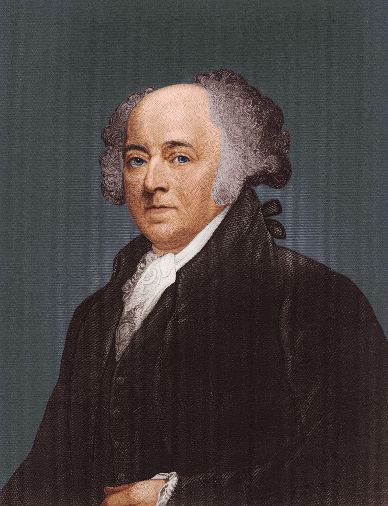 circa 1790:  John Adams (1735 - 1826) second president of the United States of America. (Stock Montage/Getty Images)