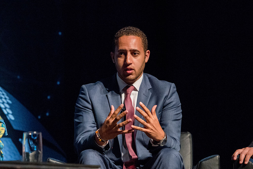 Ithaca, New York Mayor Svante Myrick on stage during the Beyond Sport United 2016 at Barclays Center on August 9, 2016 in Brooklyn, New York. (Getty Images—Roy Rochlin)