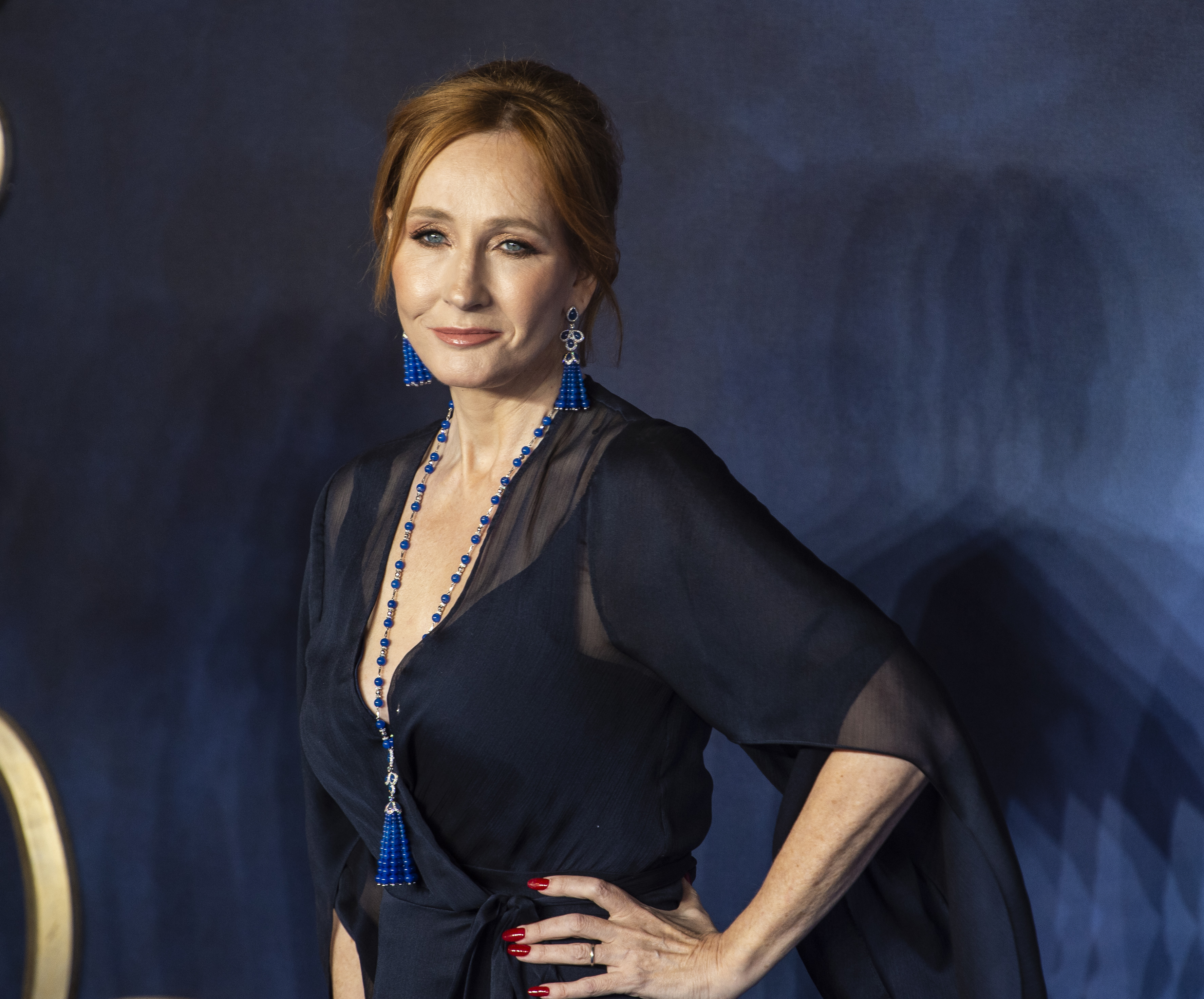 J.K. Rowling attends a screening of 'Fantastic Beasts: The Crimes of Grindelwald' in London on Nov. 13, 2018. (Gary Mitchell—LightRocket/Getty Images)