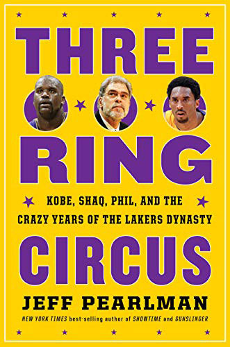 The book cover for Three Ring Circus by Jeff Pearlman